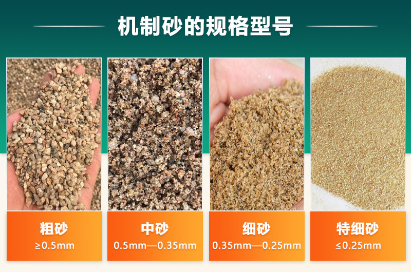 沖擊式制砂機(jī)出料效果展示